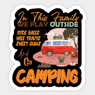 Go Camping Sticker